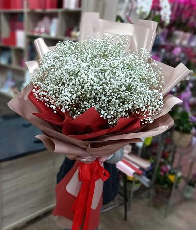 Букет цветов из: Гипсофила в Линда