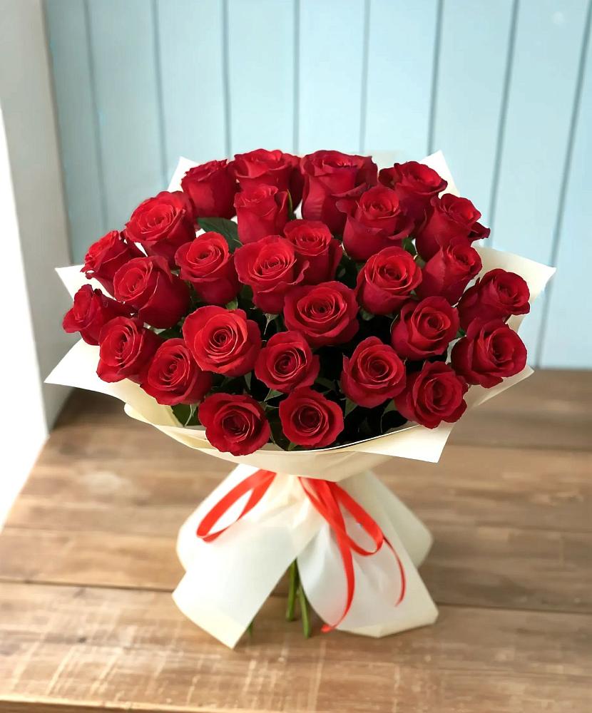 Букет 29 Красных роз в Линда