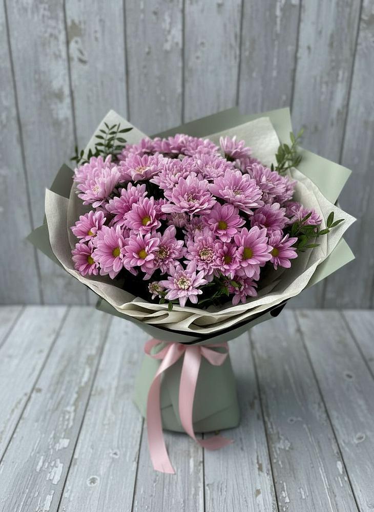 Букет цветов из: Хризантемы в Линда