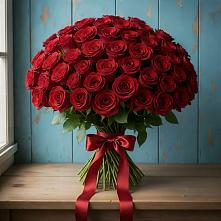 Букет Красные розы Блэк Меджик #REPLACE_PRED# Линда