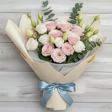 Букет цветов из:  Лизиантусы в Линда