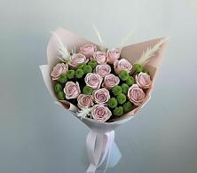 Букет цветов из:  Розы и Хризантемы в Линда
