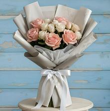 Букет цветов из:  Розы в Линда