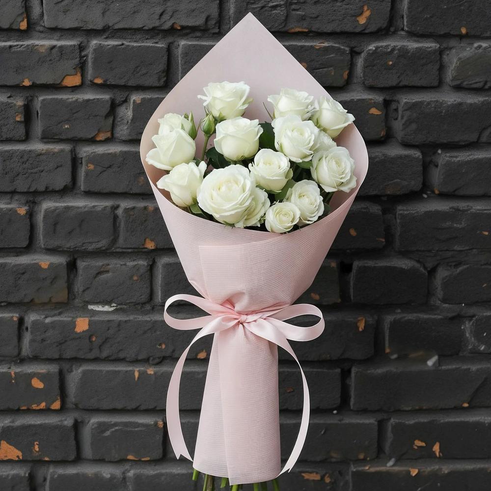 Букет цветов из: Розы в Линда