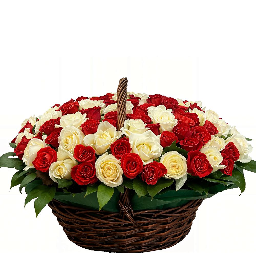 Премиум букет из: Розы в Линда