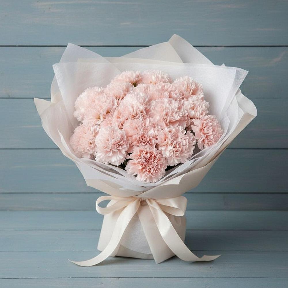 Букет цветов из: Гвоздики в Линда