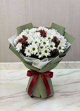 Букет цветов из:  Хризантемы #REPLACE_PRED# Линда