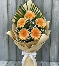 Букет цветов из:  Герберы в Линда